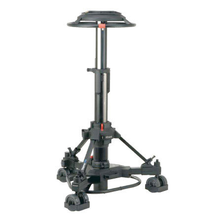 Vinten Elite 2-Stage Studio Version Pedestal w/125mm Wheels & Cable Guards