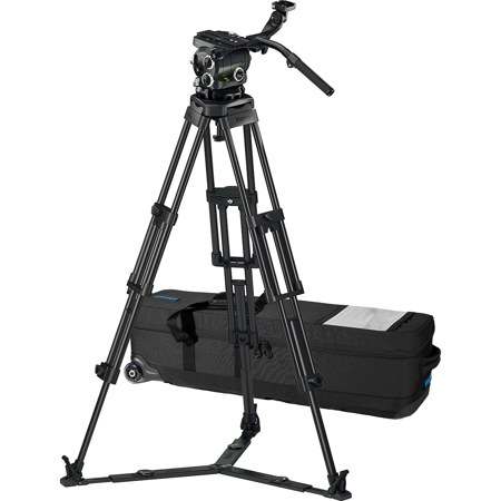 Vinten 3880-3 3-Sec Al EFP Tripod with Versine 360 Fluid Head & Ground Spreader