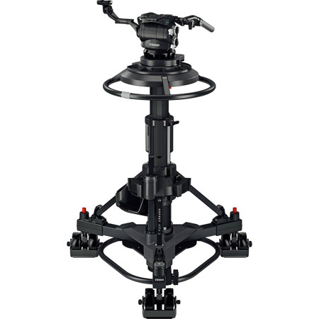 Vinten Osprey Elite S 2-Stage Pedestal System with Versine 360 Head & 5" Wheels