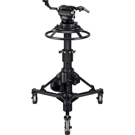 Vinten Osprey Plus 2-Stage Pedestal System with Versine 360 Head and 5" Wheels