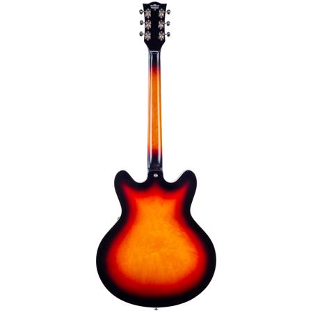 Vox Bobcat V90 Semi-Hollow Electric Guitar, Sunburst