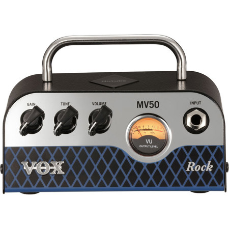 Vox MV50 Rock 50W Amplifier Head with Nutube Preamp Technology, High-Gain-Style