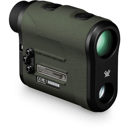 Vortex Optics Ranger 1300 6x22 Laser Rangefinder, HCD - Horizontal Component Distance, Fully Multi-Coated, Waterproof and Fogproof