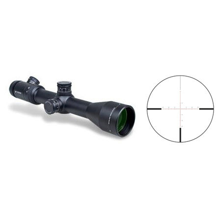 Vortex Optics 2.5-10x44mm Viper PST Riflescope, Illum EBR-1 MOA Reticle,30mmTube