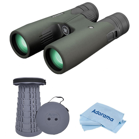 Vortex Optics 10x42 Razor UHD Roof Prism Binocular with Telescoping Stool/Chair