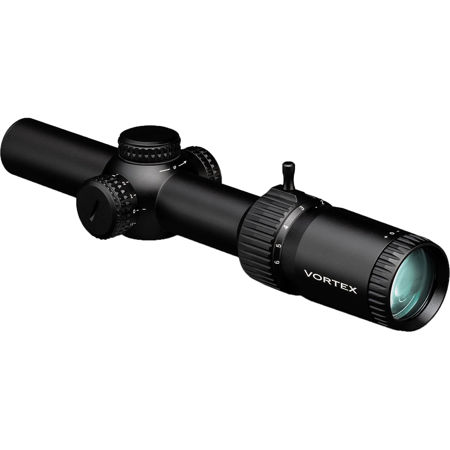 Vortex Optics 1-6x24 Strike Eagle Riflescope, Illuminated Second Focal Plane AR-BDC3 MOA Reticle, 30mm Tube