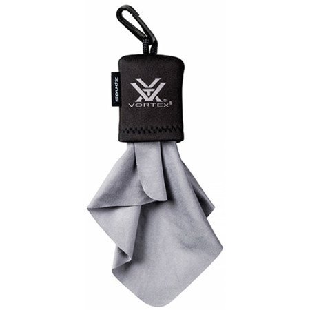 Vortex Optics Spudz Microfiber Cleaning Cloth, Gray
