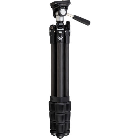 Vortex Optics Summit II 4-Section Carbon Fiber Tripod with 2-Way Pan Head