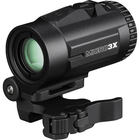 Vortex Optics V3XM Micro 3x Maginifier with Flip Mount