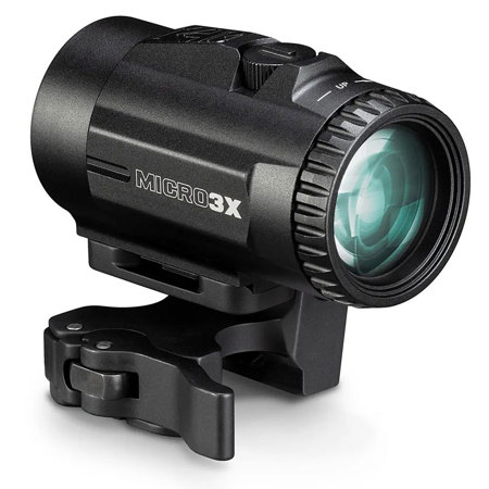 Vortex Optics V3XM Micro 3x Maginifier with Flip Mount V3XM