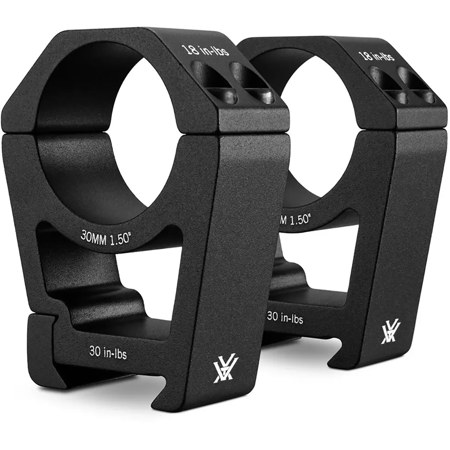 Vortex Optics Sport 30mm Picatinny/Weaver Style Riflescope Mounting Ring, Pair Extra-High