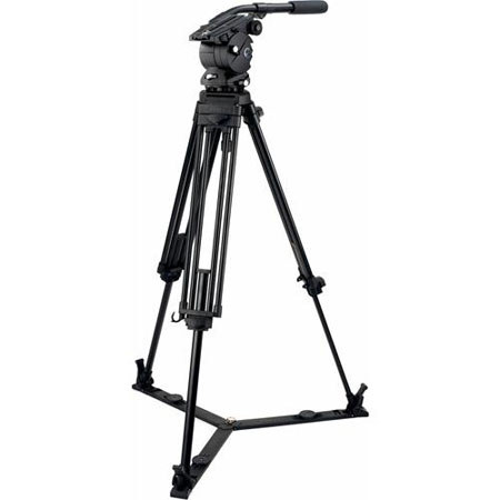 Vinten Vision 10AS Pan/Tilt Fluid Head with 3-Section Al Tripod