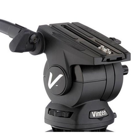 Vinten V10AS-CP2M 3-section Carbon Fiber Tripod with Fluid Head -Black