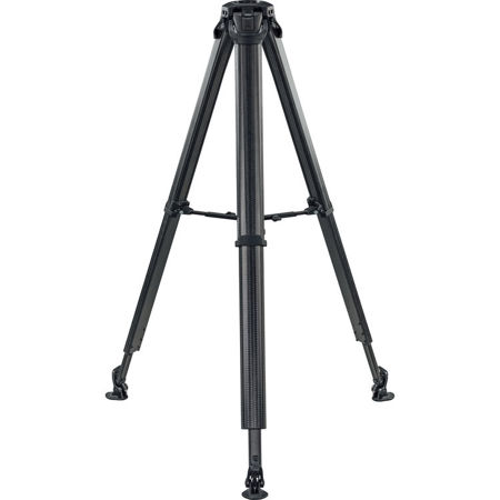Vinten flowtech 75 3-Section CF Tripod with 75mm Bowl and Mid-Level Spreader