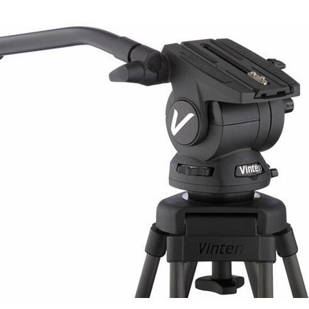 Vinten V8AS-AP2M 3-section Aluminum Tripod with Fluid Head -Black