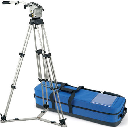 Vinten Carbon Fiber Tripod with Vision 100 Fluid Head -Black