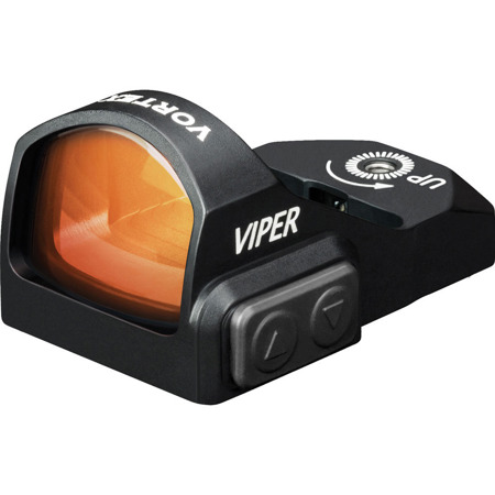 Vortex Optics 1x Viper Waterproof Red Dot Sight, 6 MOA Dot Reticle,