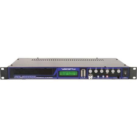 VocoPro CDR-1000 PRO 1RU Professional Single Rack CD Recorder/Player