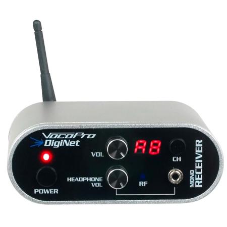 VocoPro Mono Receiver for DigiNet Professional Wireless Audio System