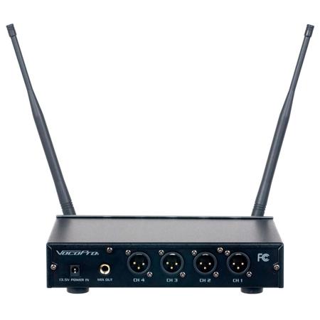 VocoPro Digital-Quad-Conference 4-Ch UHF Conference System, 903.1 to 912.2MHz