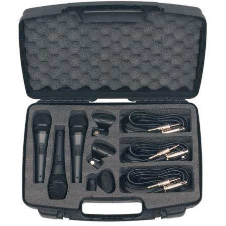 VocoPro MARK-7 Dynamic Vocal Microphones, 3 Pack