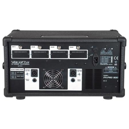 VocoPro PA-PRO-900 BT 900W Professional PA Mixer with Bluetooth Receiver