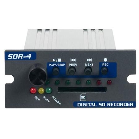 VocoPro SDR-4 Digital SD Recorder for PA-PRO 900, STAGE-MAN and MOBILEMAN