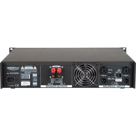 VocoPro VP-2100 PRO 2000W Professional Digital Switching Power Amplifier