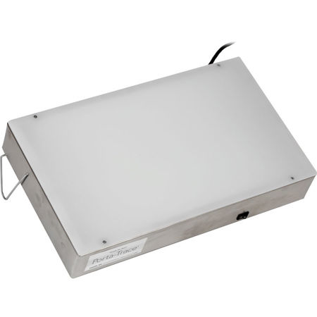 Porta Trace 11x18" Stainless Steel Light Box with 12 LED Modules