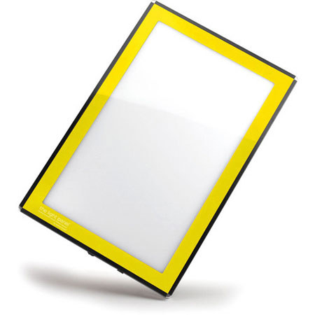 Porta-Trace 11x18" LED Light Panel, 100/240V AC, 50000 Bulb Life - Yellow