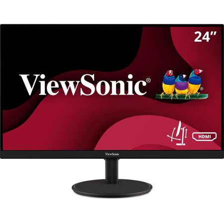 ViewSonic VA2447-MHJ 23.8" 16:9 Full HD MVA LED Monitor, Built-In Speakers