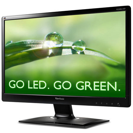 Viewsonic VA2406M-LED 24" Wide Full HD 1080p LED Monitor