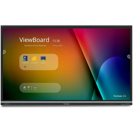ViewSonic ViewBoard IFP7551 75" 16:9 4K Ultra HD VA LCD Touchscreen Interactive Display with Built-in Microphone