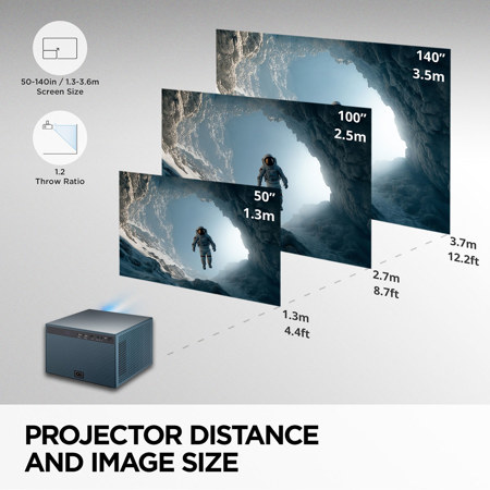 ViewSonic LX60HD Full HD Smart LED Projector with Built-in Google