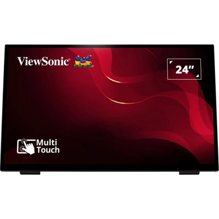 ViewSonic TD2465 24" 16:9 Full HD VA Frameless Touchscreen LED Monitor