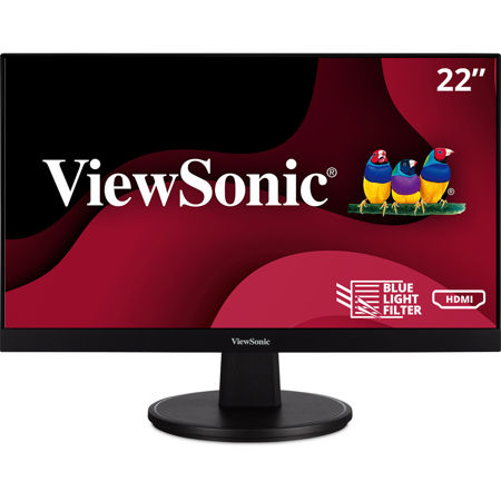 ViewSonic VA2247-MH 22" 16:9 Full HD MVA LED Monitor, Built-In Speakers