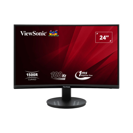 ViewSonic VA2416C 23.6" 16:9 Full HD 100Hz Curved MVA LED Monitor