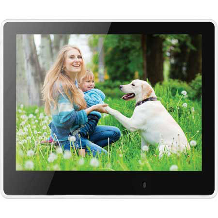 ViewSonic 8" Super Slim Digital Photo Frame, Black