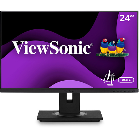 ViewSonic VG2456 24" 16:9 Full HD USB-C Docking IPS LED Monitor