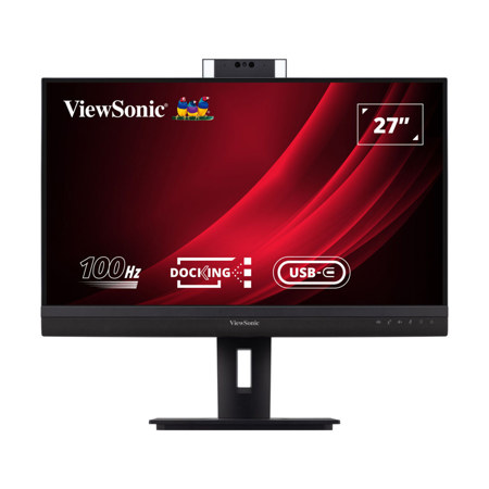 ViewSonic VG2757V-2K 27" 16:9 WQHD 100Hz USBC Video Conferencing IPS LED Monitor