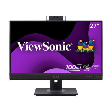 ViewSonic VG2757V-2K 27" 16:9 WQHD 100Hz USB-C Video Conferencing IPS LED Monitor