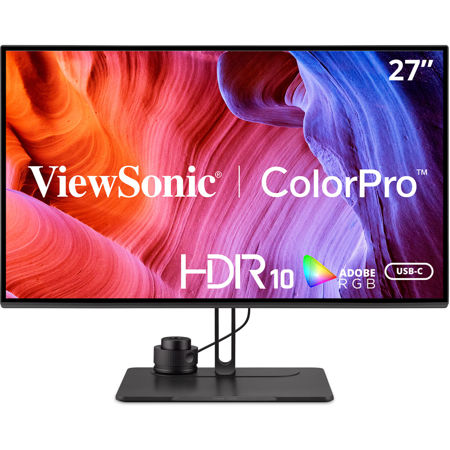 ViewSonic VP2786-4K 27" 16:9 4K UHD USB-C IPS LED HDR Monitor, Built-in Speakers