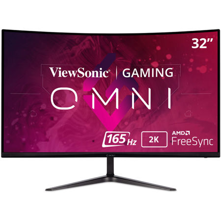 ViewSonic OMNI VX3218C-2K 32" 16:9 2K QHD 165Hz VA LED Curved Gaming Monitor