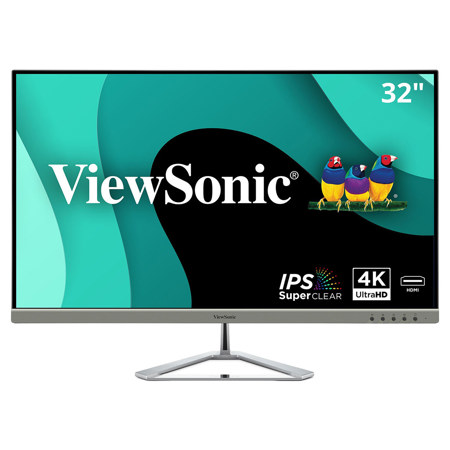 ViewSonic VX3276-4K-MHD 32" 16:9 4K UHD Frameless MVA LED Monitor