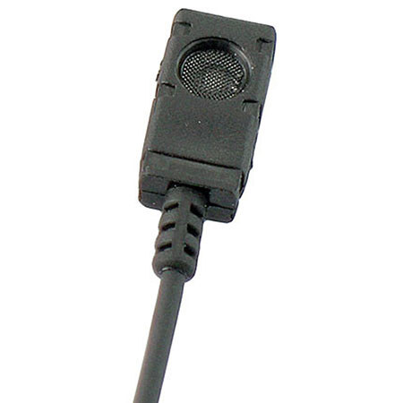 Voice Technologies VT500 Omni-Directional Lavalier Microphone, Pigtail (Unterminated) Lead Connector, 20Hz-20kHz Frequency Response, 3000 Ohms Impedance, Black