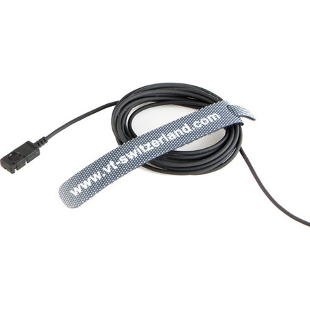 Voice Technologies VT500WATER Waterproof Omnidirectional Lavalier Microphone Only, Unterminated, Black (No Box or Accessories)