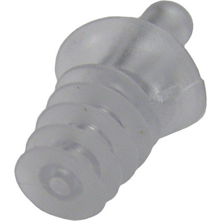 Voice Technologies Accordion Smaller Earpiece for Monitoring Applications, Clear
