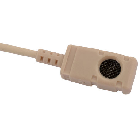 Voice Technologies VT500WATER Omni Lavalier Microphone Only, Unterminated, Beige