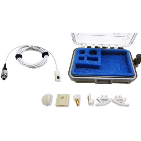 Voice Technologies VT500WA Water Adventure Mic, LEMO, Sennheiser SK50/2000,White