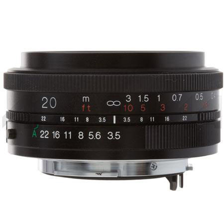 Voigtlander Color Skopar 20mm f/3.5 SL-II Aspherical MF Lens for Nikon Bundle